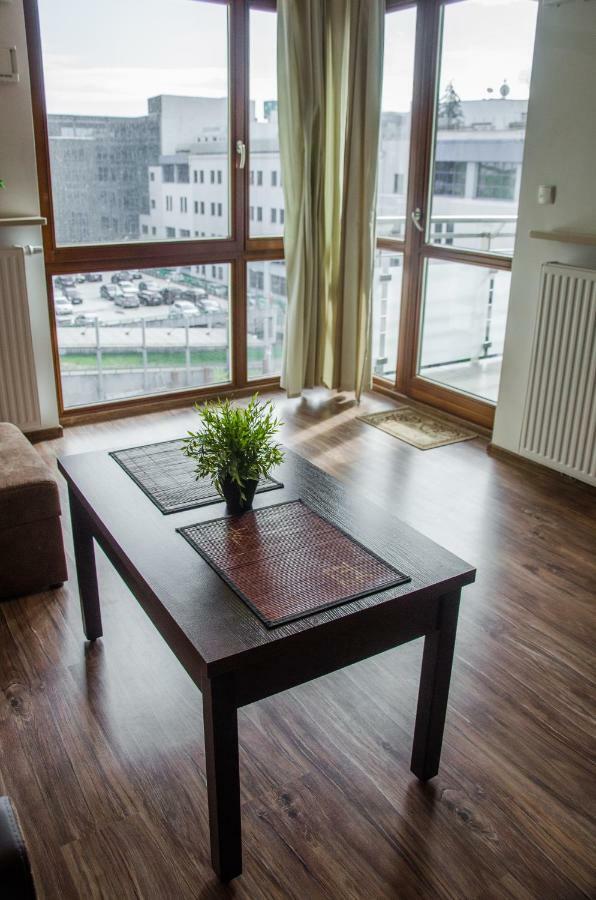 Apartament Centrum Gieldowa Varšava Exteriér fotografie
