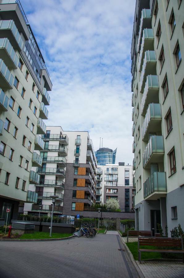 Apartament Centrum Gieldowa Varšava Exteriér fotografie