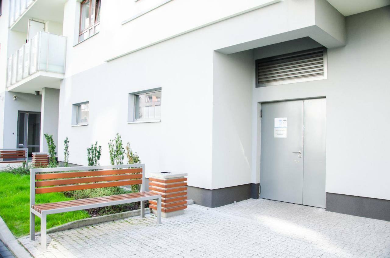 Apartament Centrum Gieldowa Varšava Exteriér fotografie